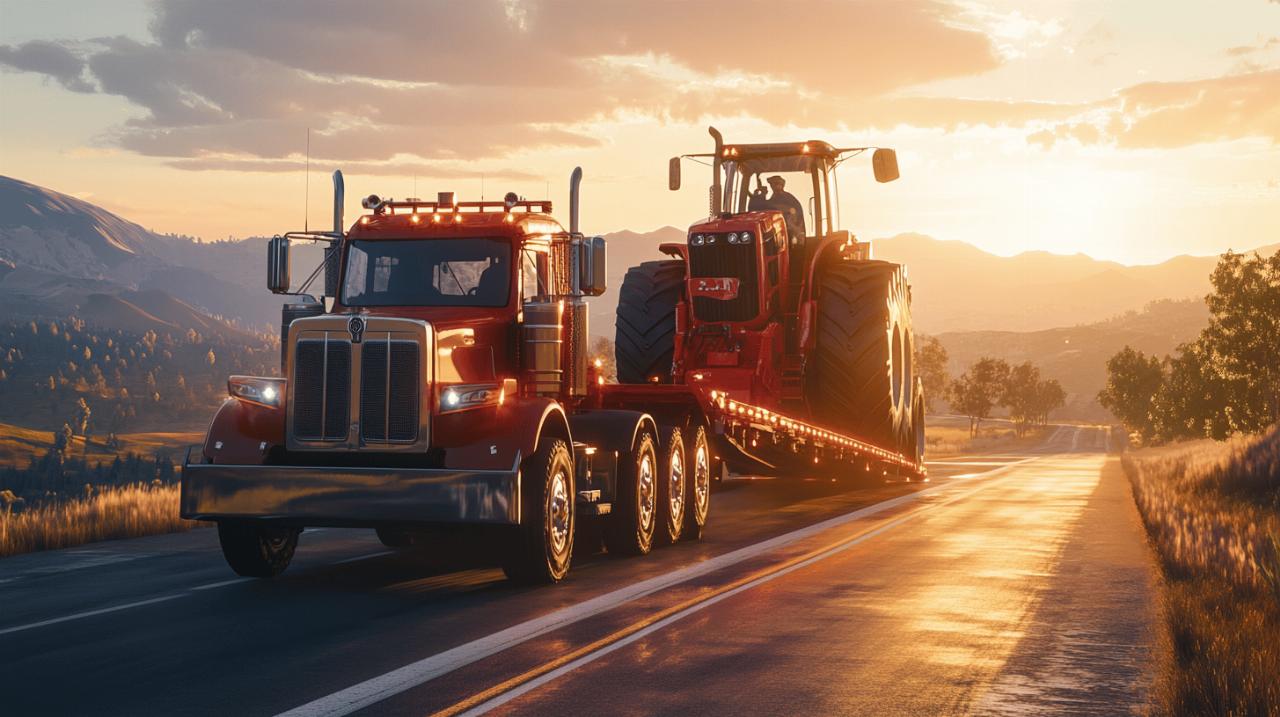 Transport de tracteurs : découvrez les jeux de camion qui vont vous faire vibrer